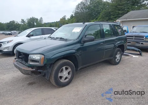 2006 Chevrolet Trailblazer Ls из США, поврежденный, VIN 1GNDS13SX62156744